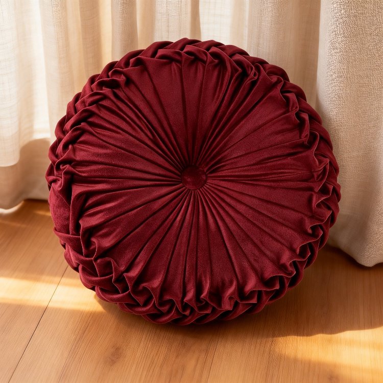 ベッド、ソファ、腰当て、オフィス、クッション、背もたれなどに使える手作りカボチャのクッション