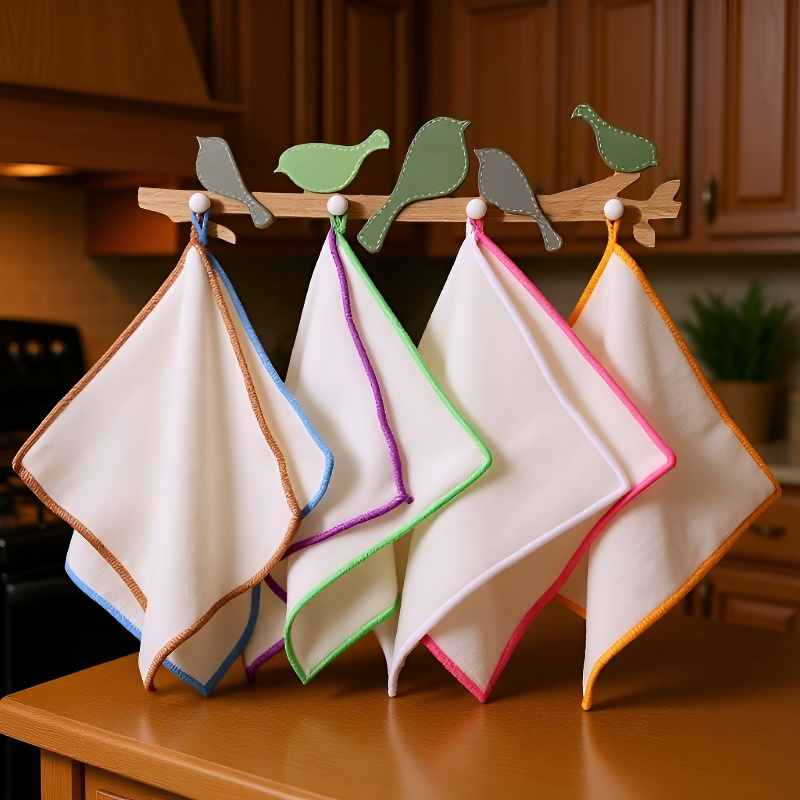 油がつきにくい耐摩耗・耐傷食器用布