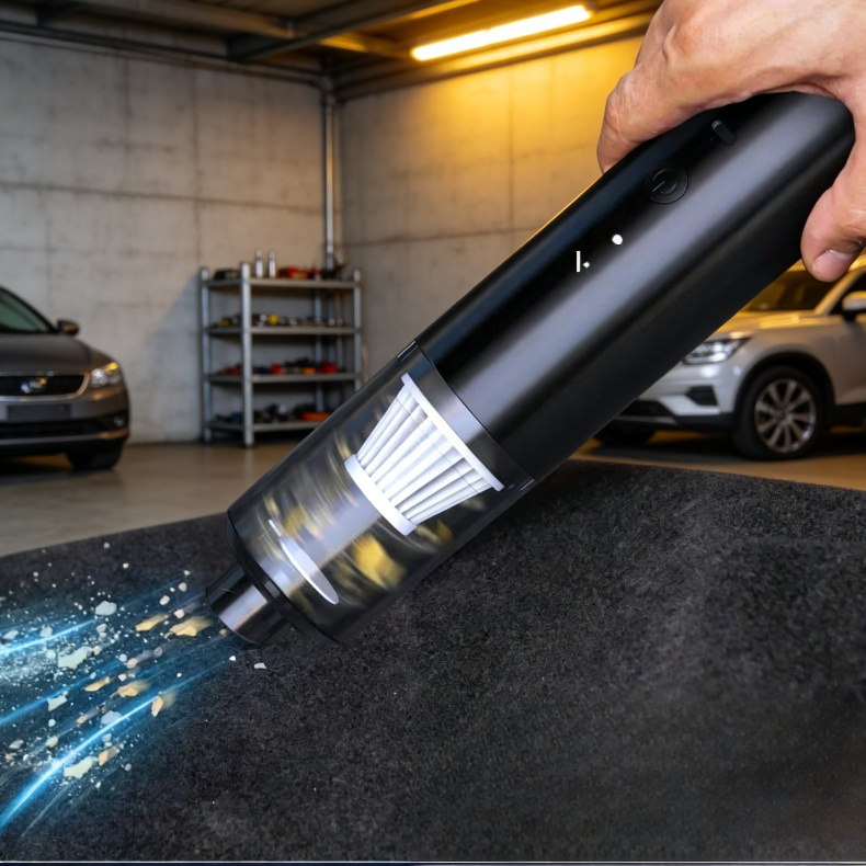 Aspiradora inalámbrica mini para coche y hogar