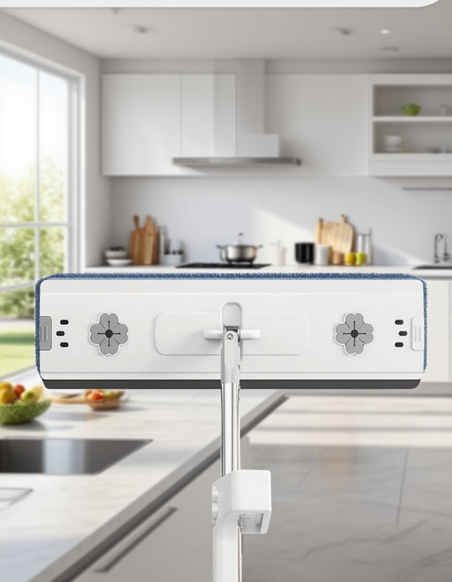 네잎클로버 자동 평판 청소기 게으른 사람을 위한 마법 아이템