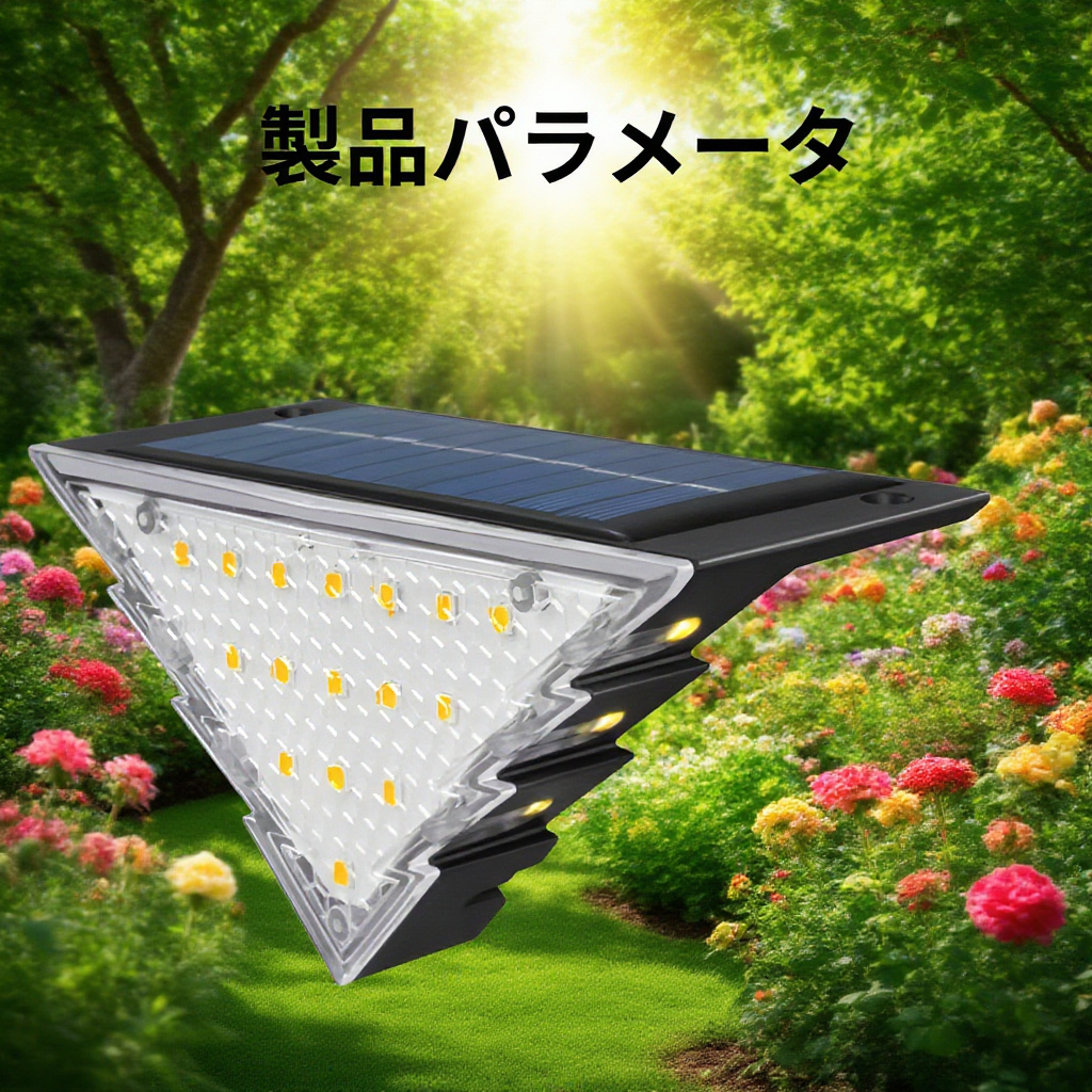 ソーラートライアングルステップライト