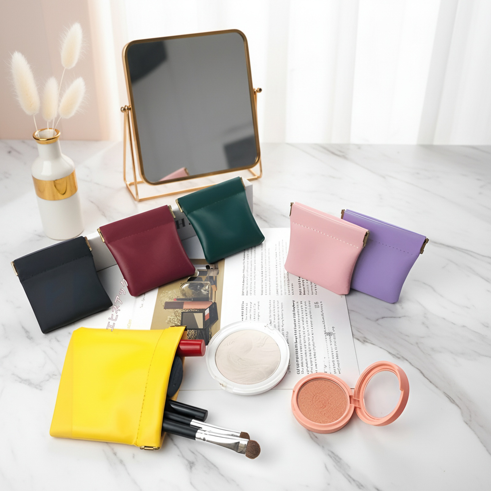 Bolsa de almacenamiento para clips de resorte