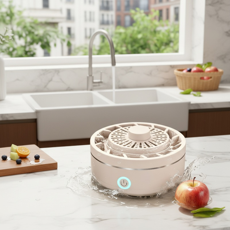 Portable Ultrasonic Fruit and Vegetable Washing Machine
