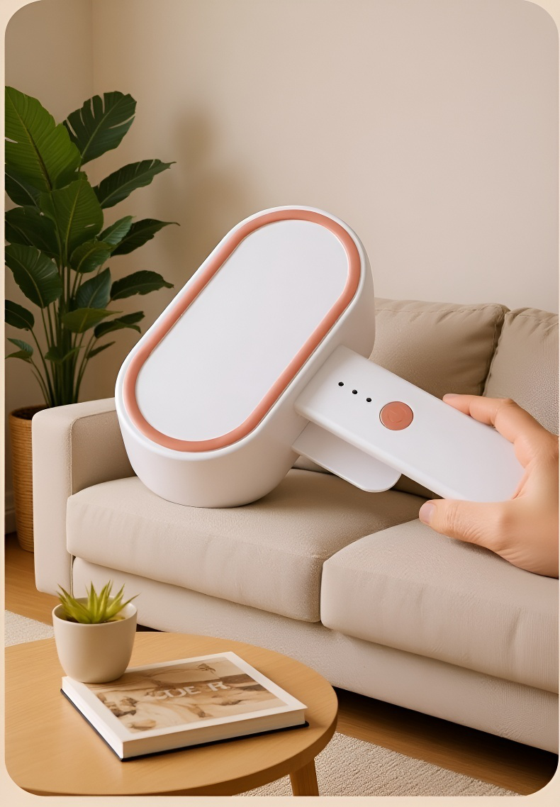 Double-Sided Fabric Shaver cleaning upholstery