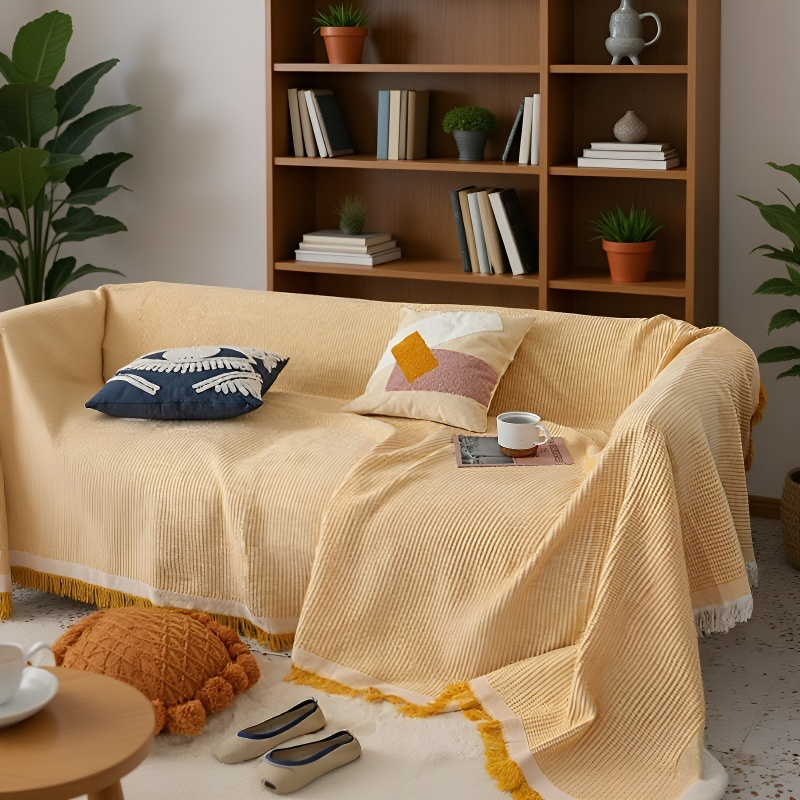 소파 담요 만능 면사 풀커버 소파 타월 소파 커버 풀커버 담요