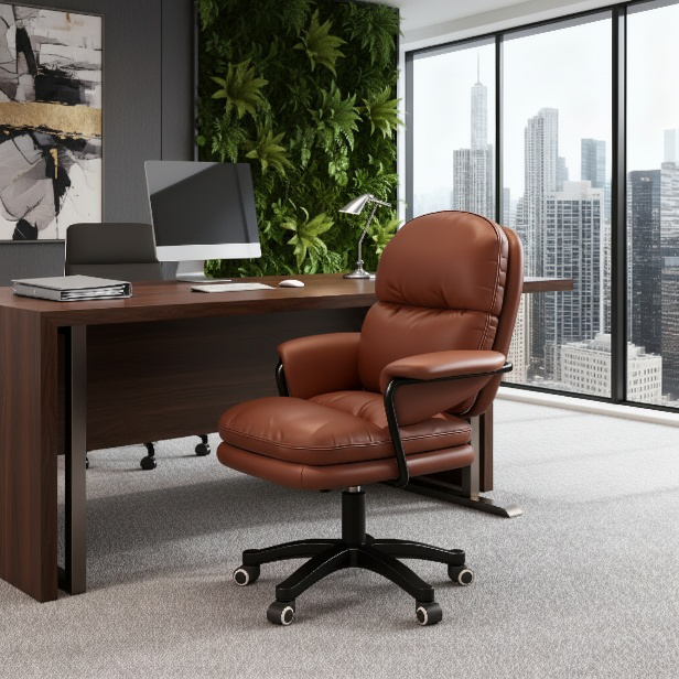 Ergonomischer Computerstuhl, Bürostuhl, Chefstuhl, Heim- und Arbeitszimmerstuhl