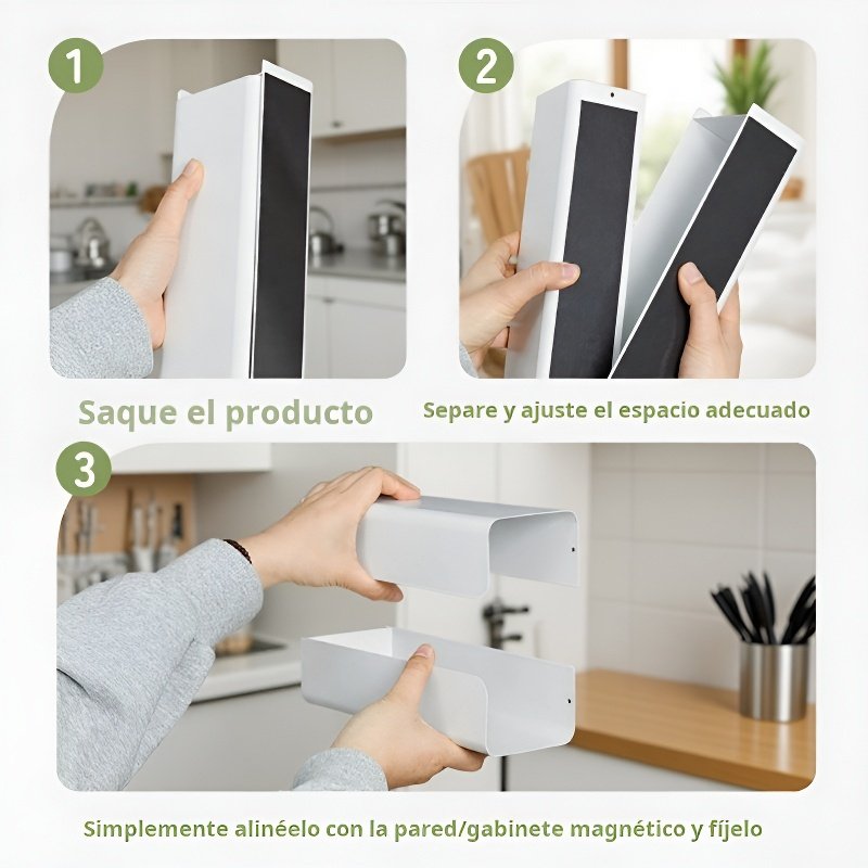 Dispensador de papel higiénico separable y fácil de instalar
