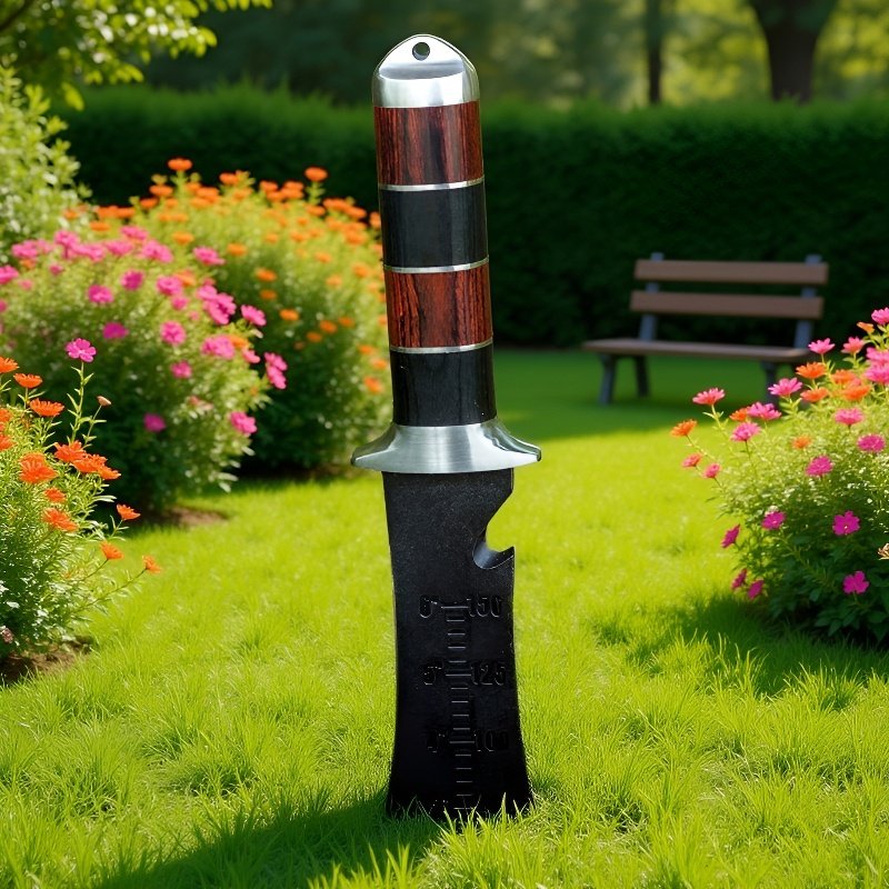 日本式ステンレス木製ハンドル園芸ホリホリナイフ