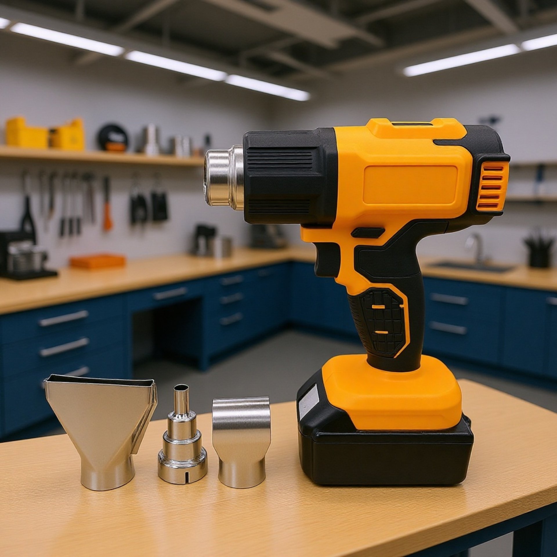 Mobile phone repair kit with wireless hot air gun