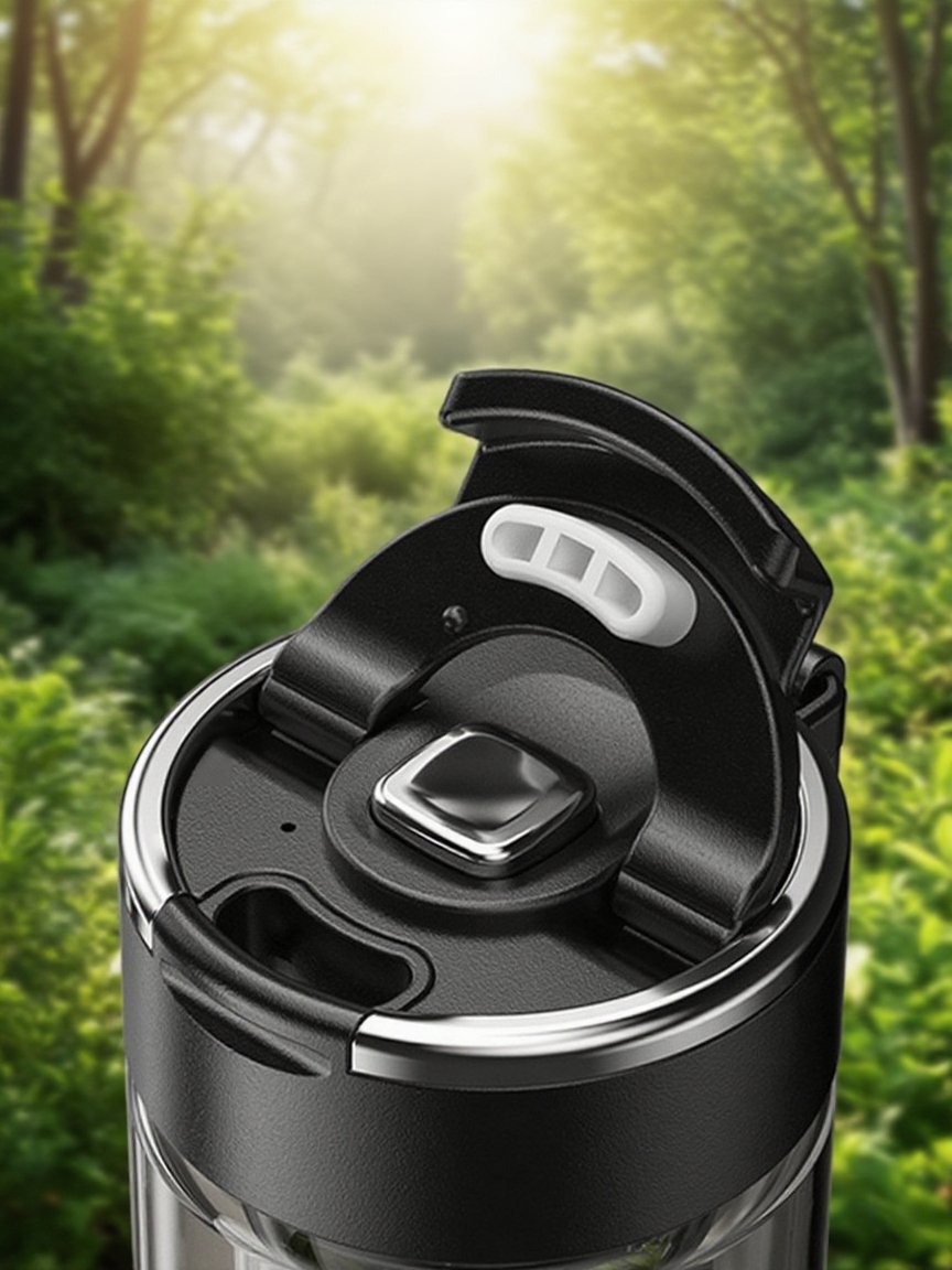 マグネット式携帯スポーツティーカップ