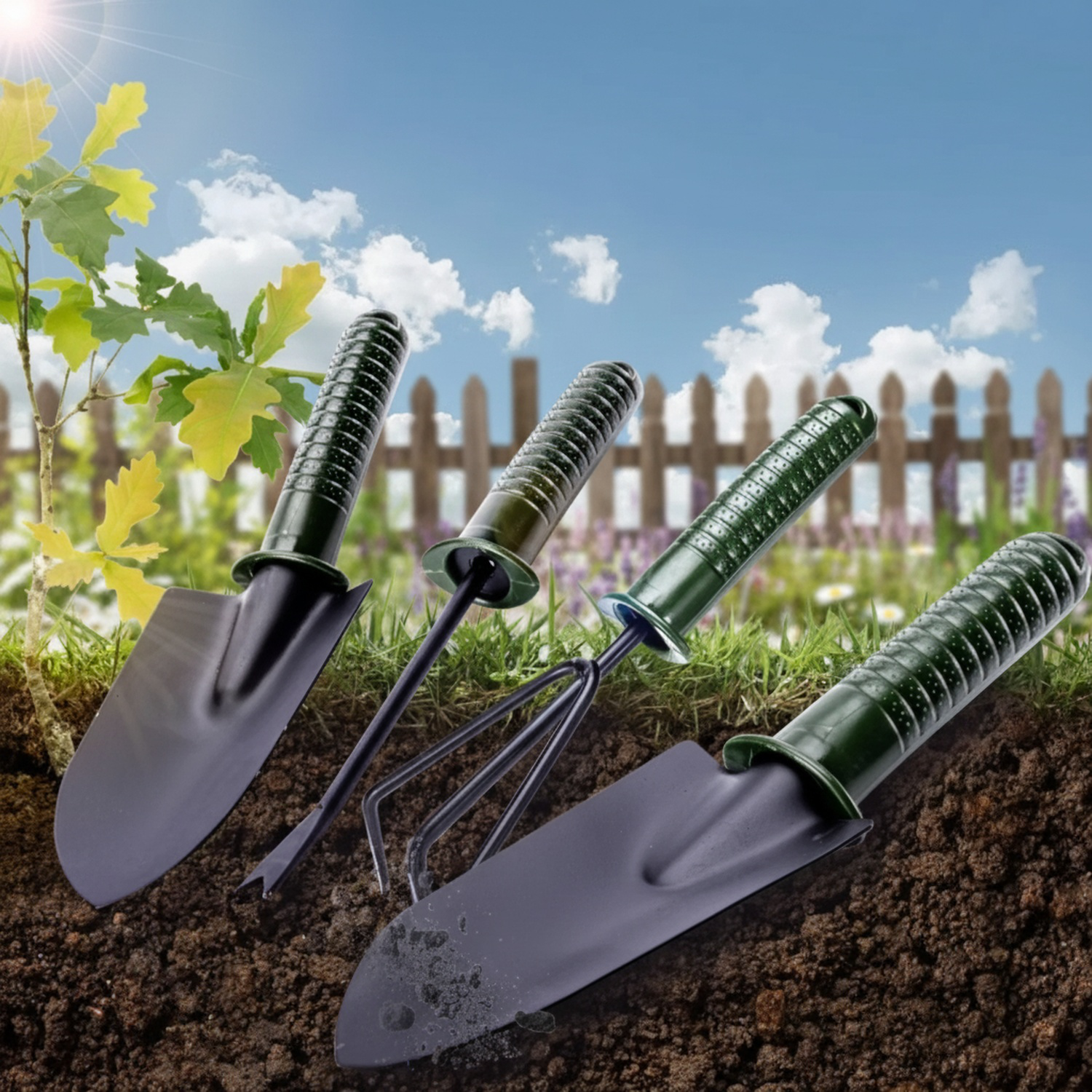 Garten-Handschaufel, multifunktionales Werkzeug zum Umgrabe