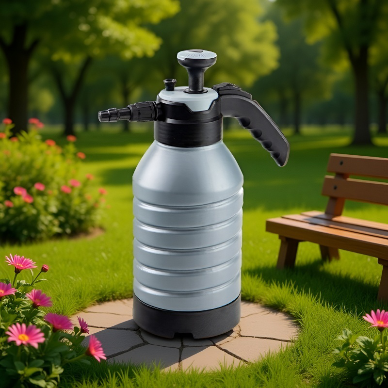 Instalación del sistema de riego con niebla fina