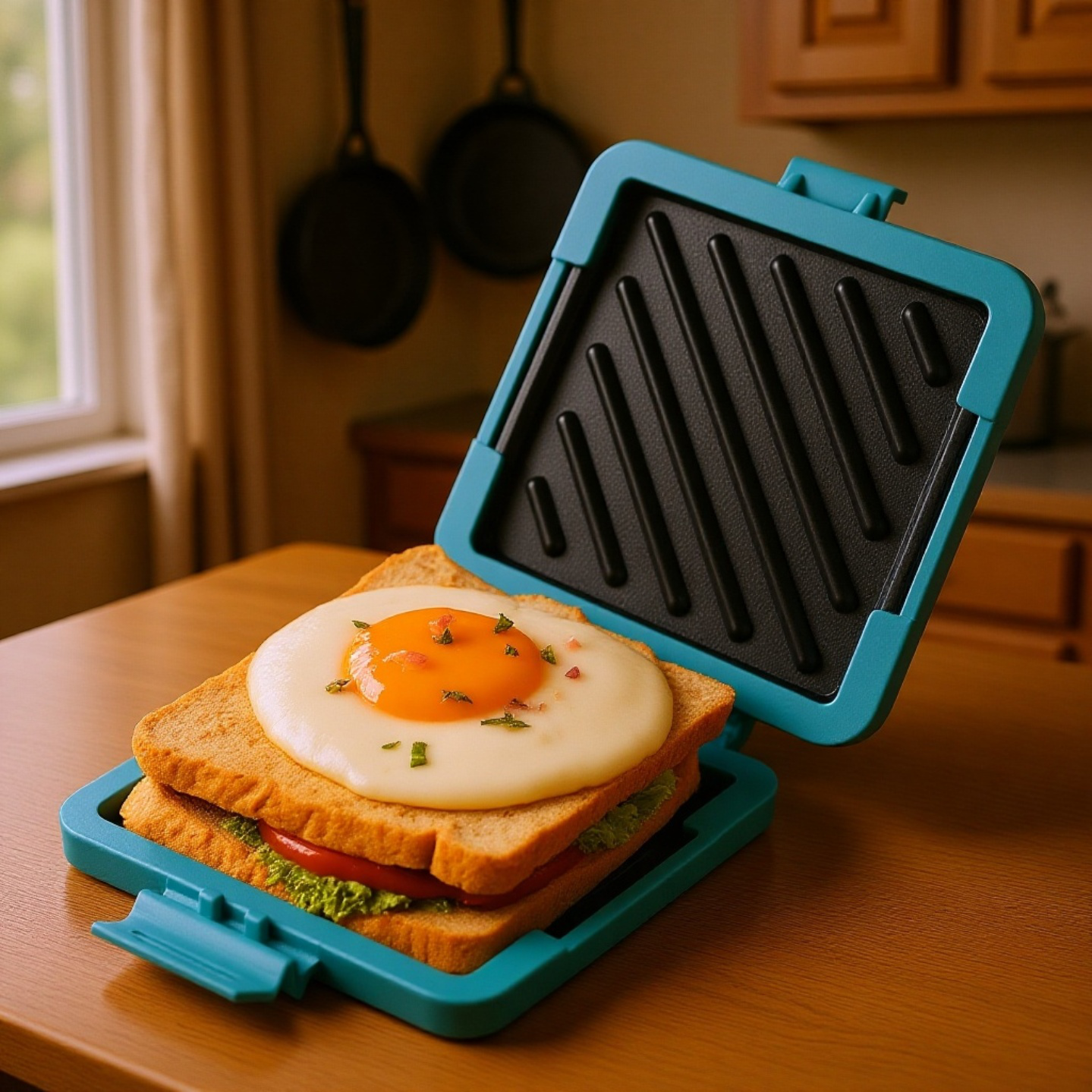 電子レンジ焼きプレート＆サンドイッチメーカー