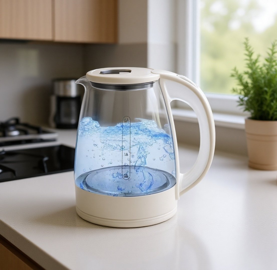 キッチンにぴったりの家庭用電気ケトル