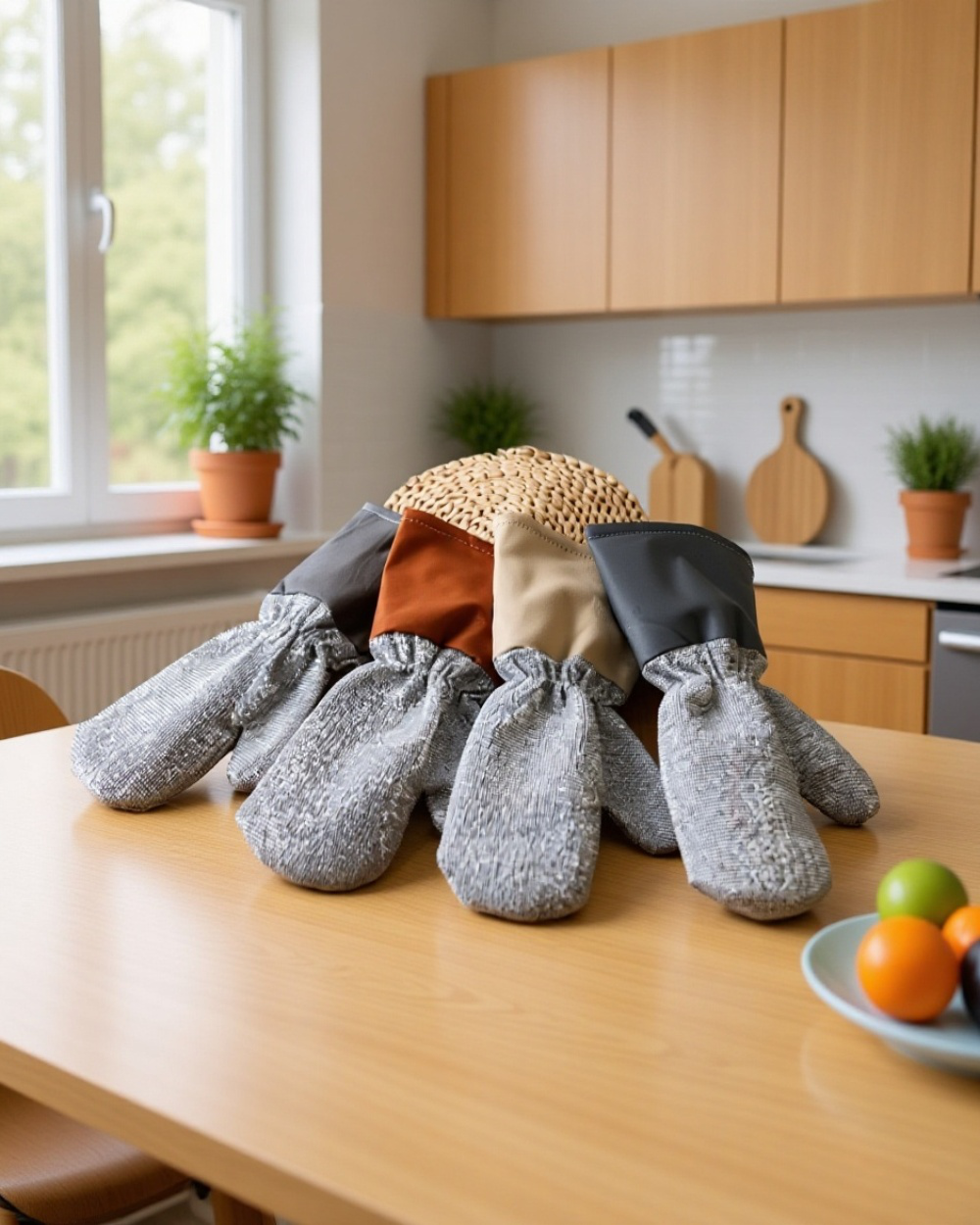 방열 기능이 강조된 와이어 장갑