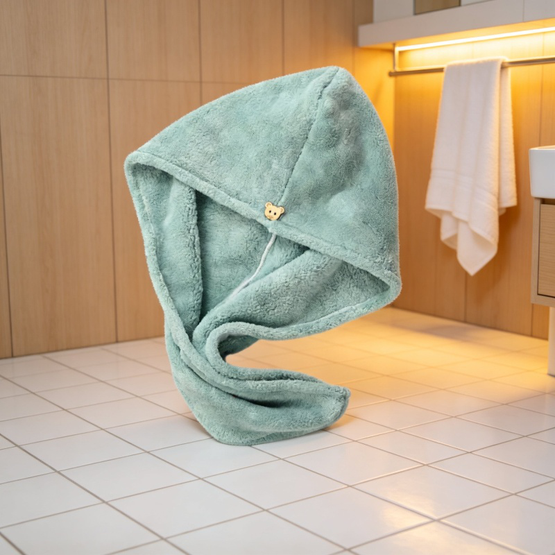 منشفة تجفيف الشعر فائقة الامتصاص