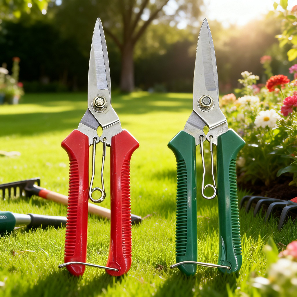 Tijeras de poda rectas para jardinería, herramienta especial para cosecha de frutas