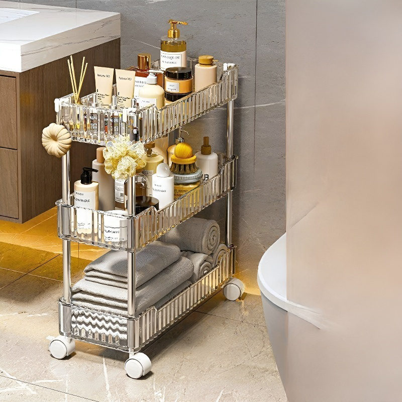 Gabinete de almacenamiento multifuncional para snacks y baño