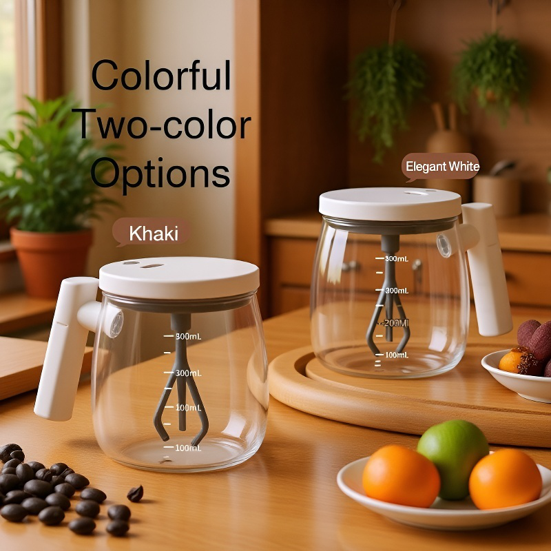 Electric Self-Stirring Portable Coffee Cup