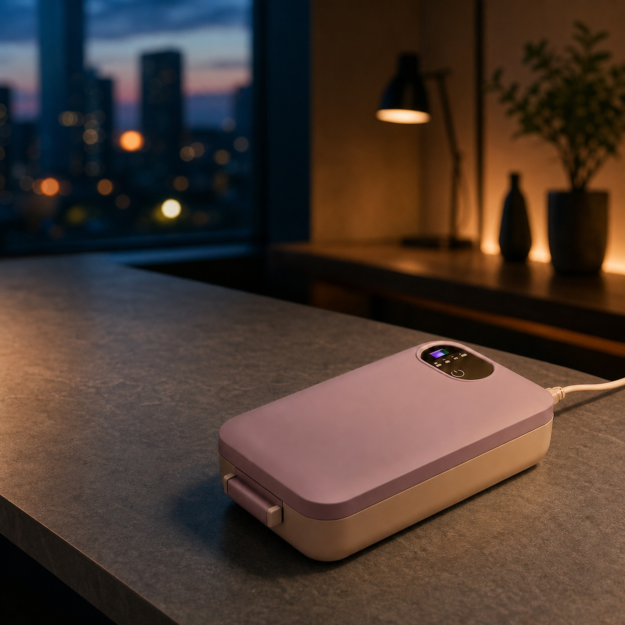 Lonchera eléctrica portátil para mantener la comida caliente