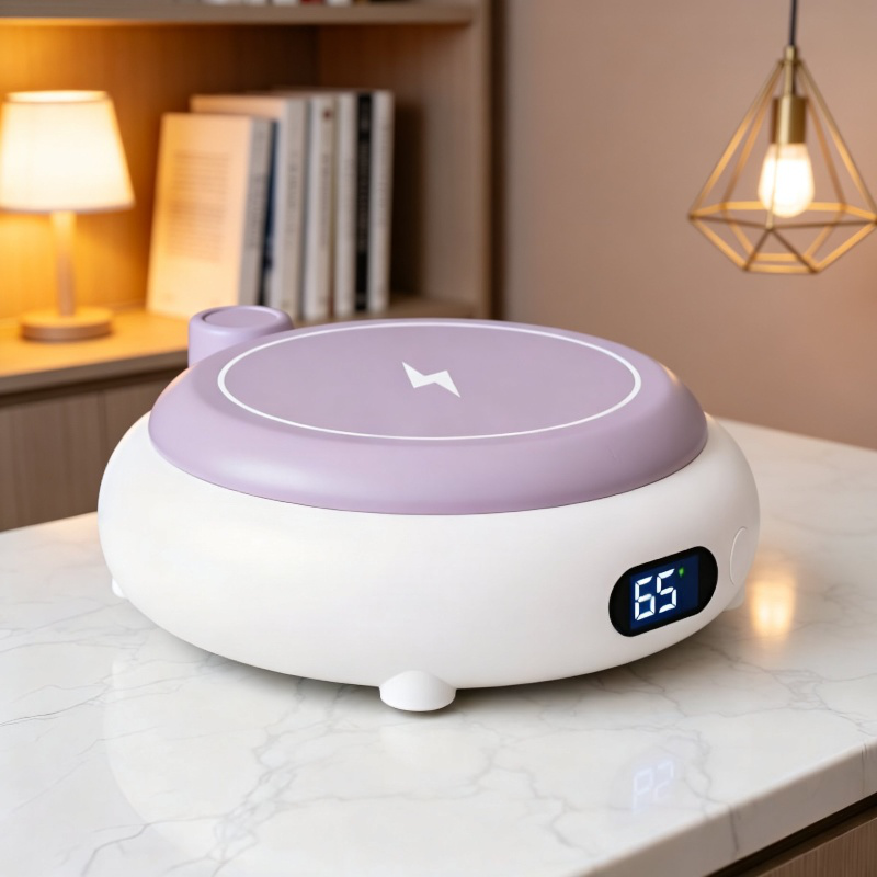 Portable Wireless Temperature-Control Mug for Office