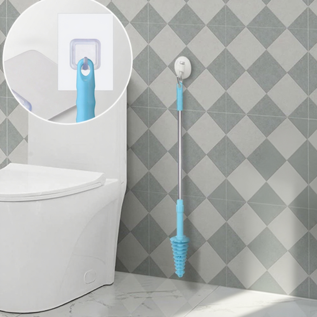 Pístový čistič toalety