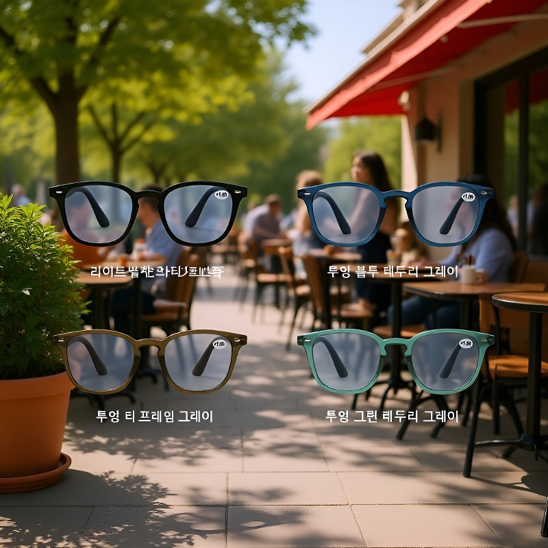 편안한 착용감의 노안용 선글라스