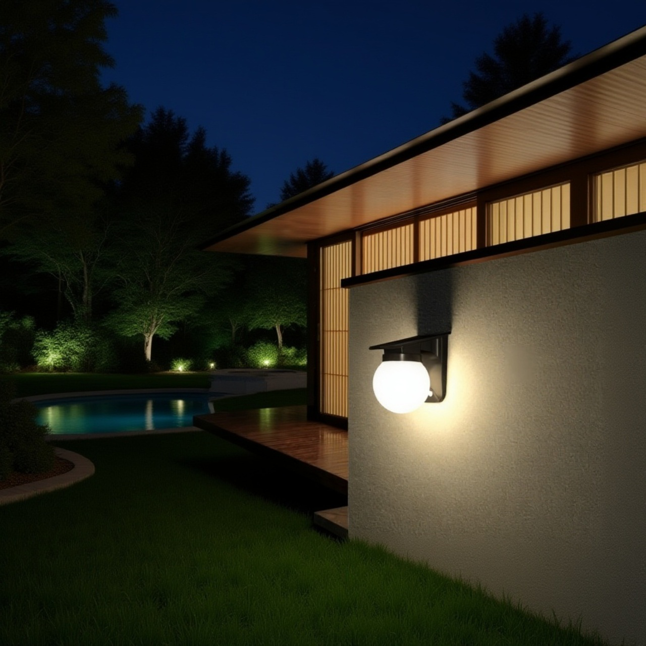 Solar Wall Light