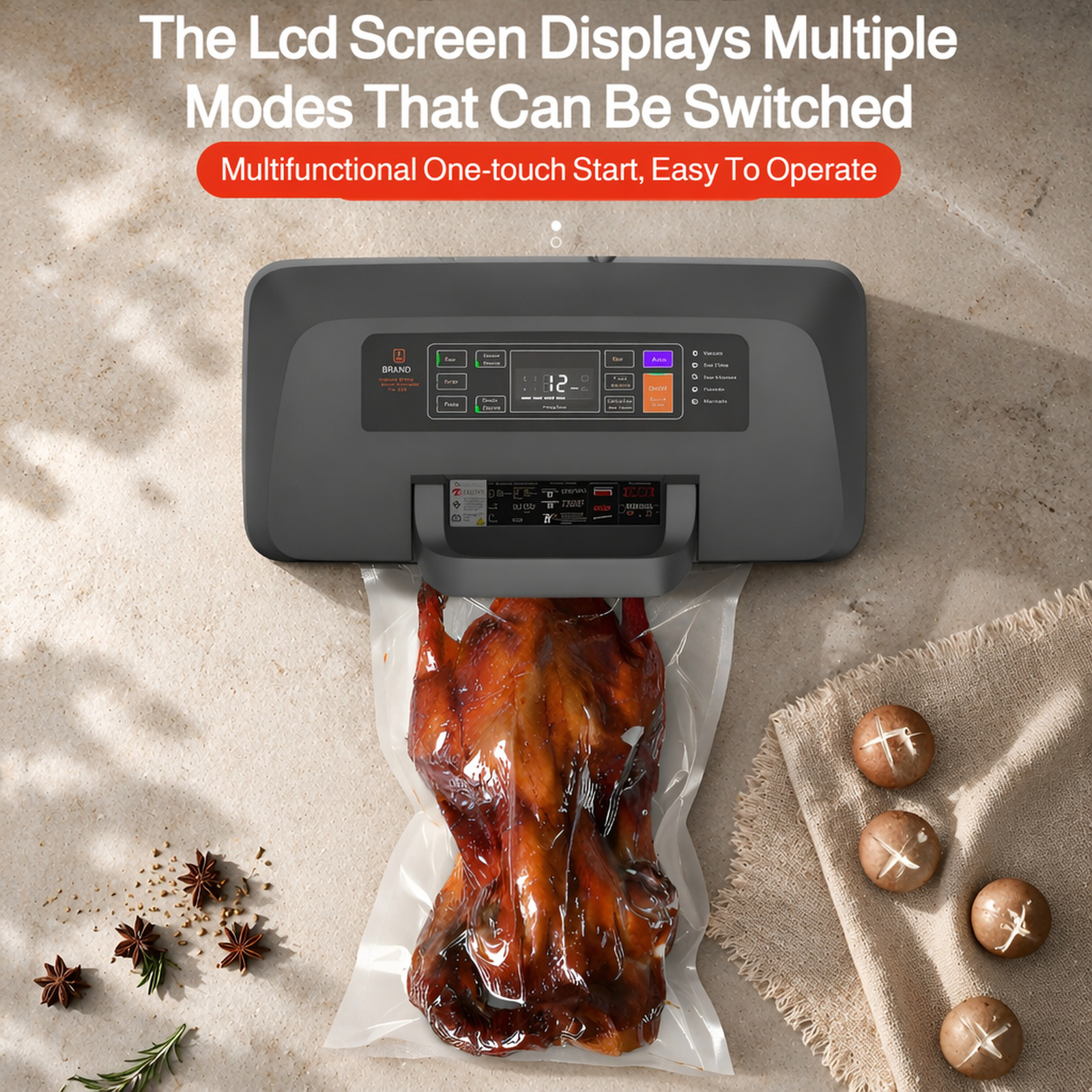 SV636 vacuum sealer preventing freezer burn