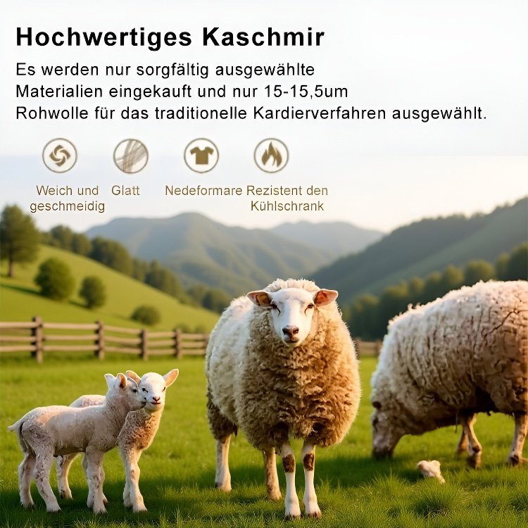 Temperamentvolle Wolljacke