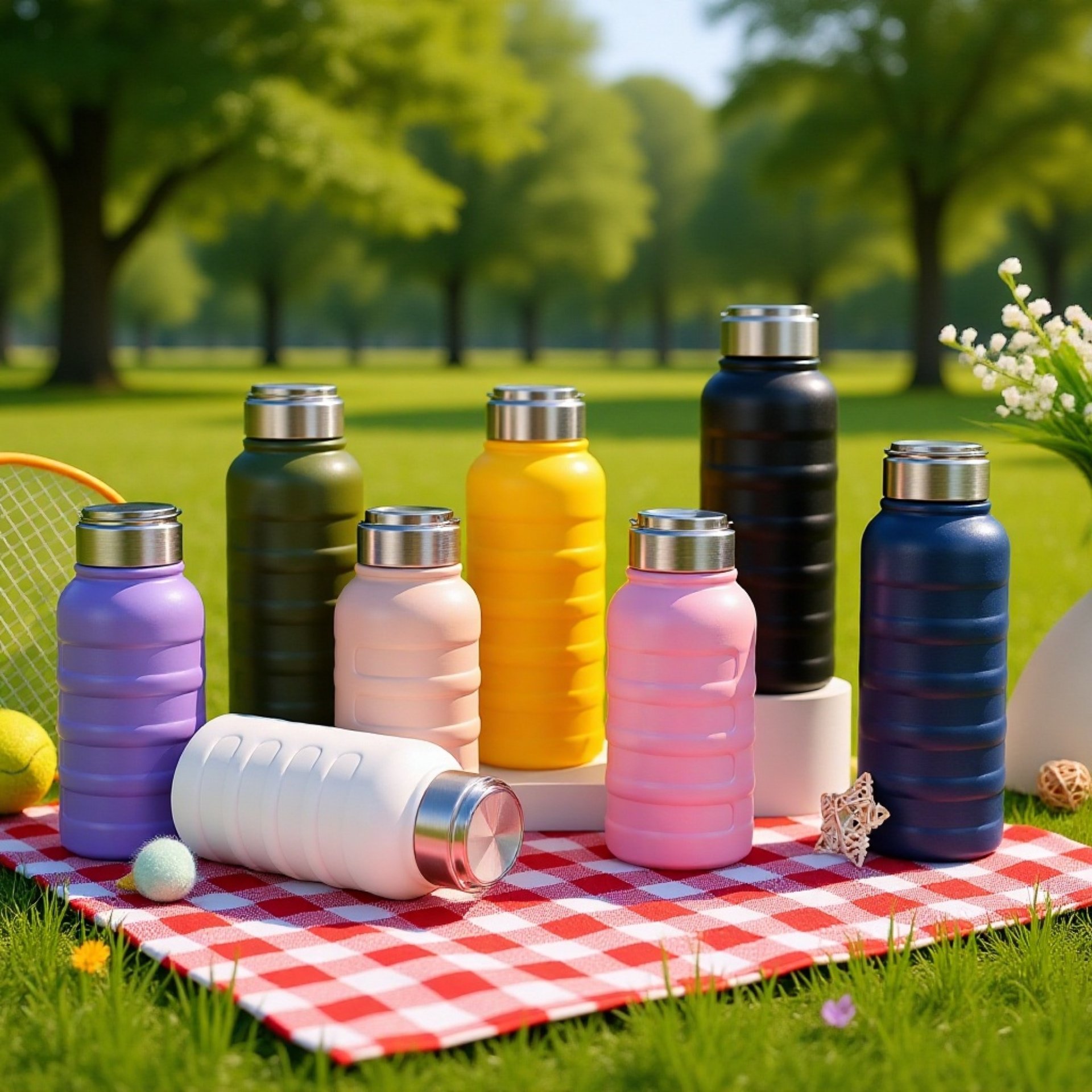 Taza térmica portátil para bebidas frías y calientes