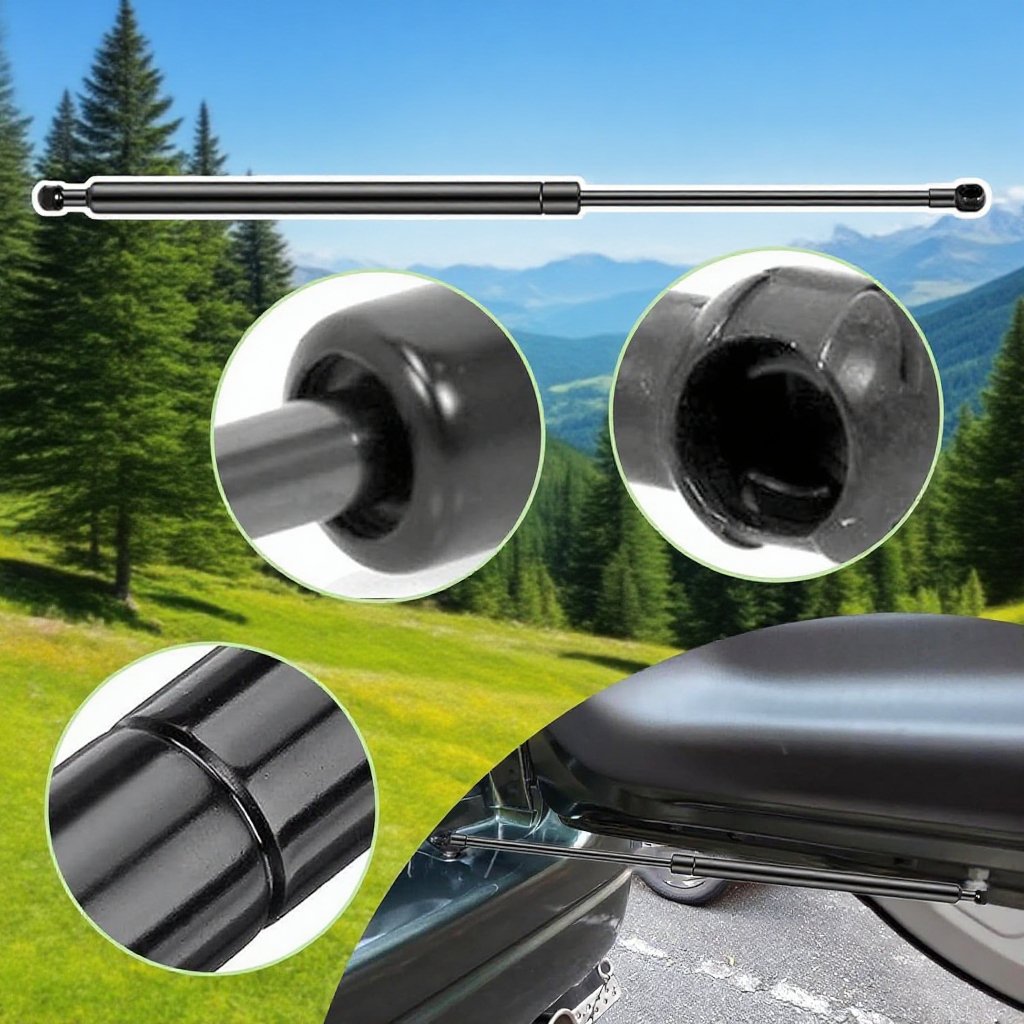  Amortiguador de puerta trasera de parada libre