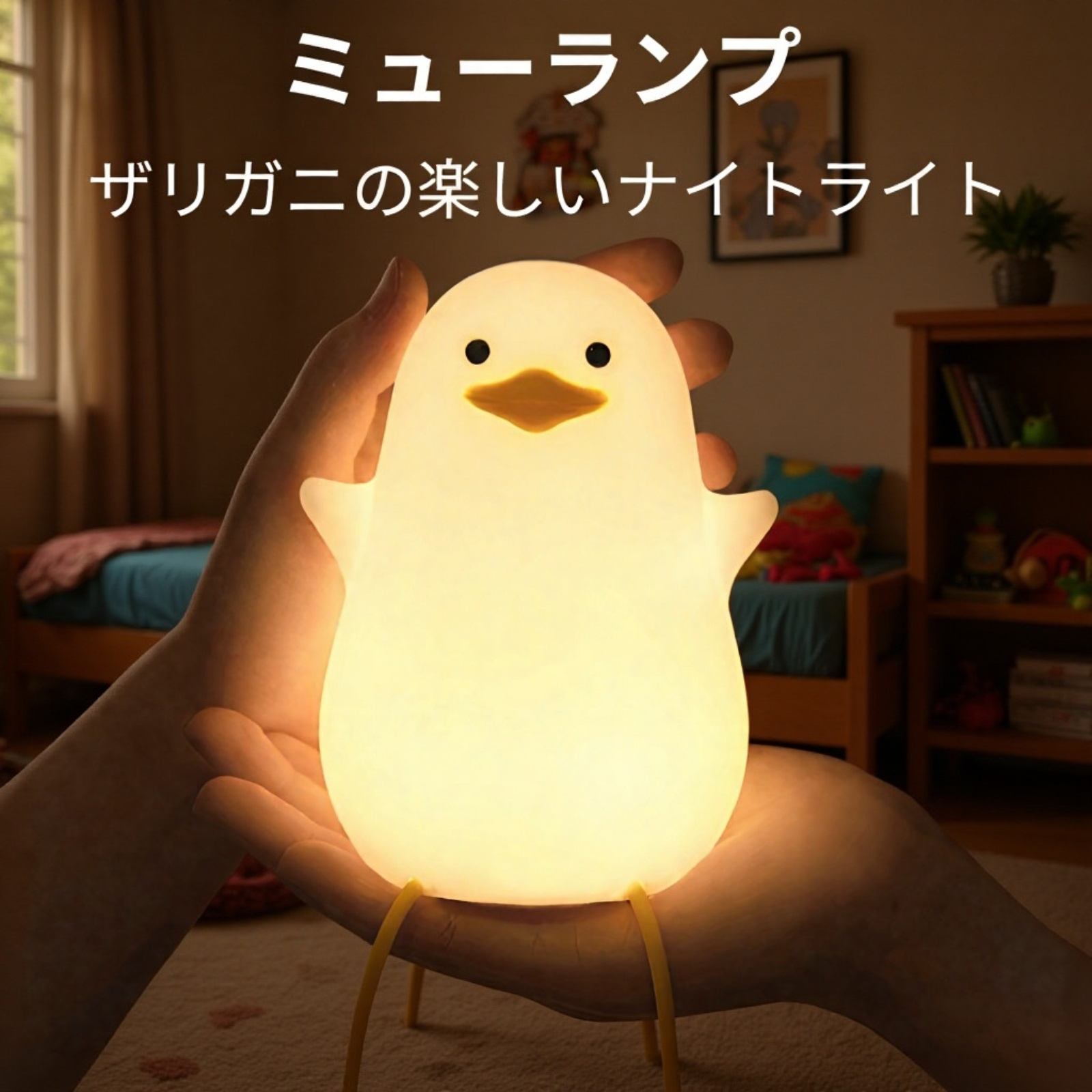 かわいいアヒル雰囲気ランプ 創意ギフト用テーブルライト