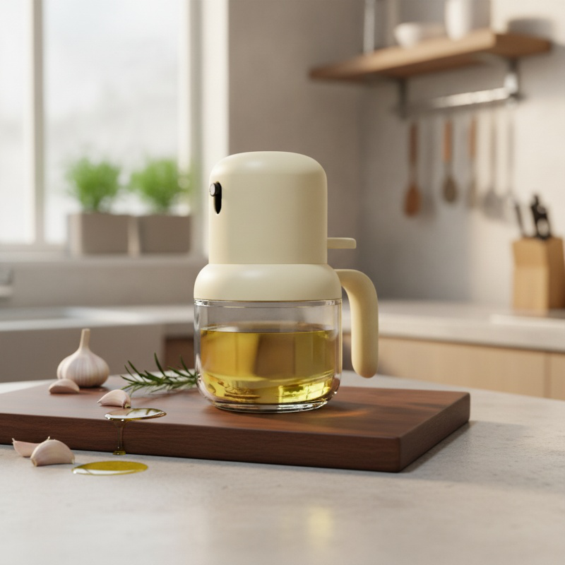 High pressure oil sprayer bottle for home kitchen