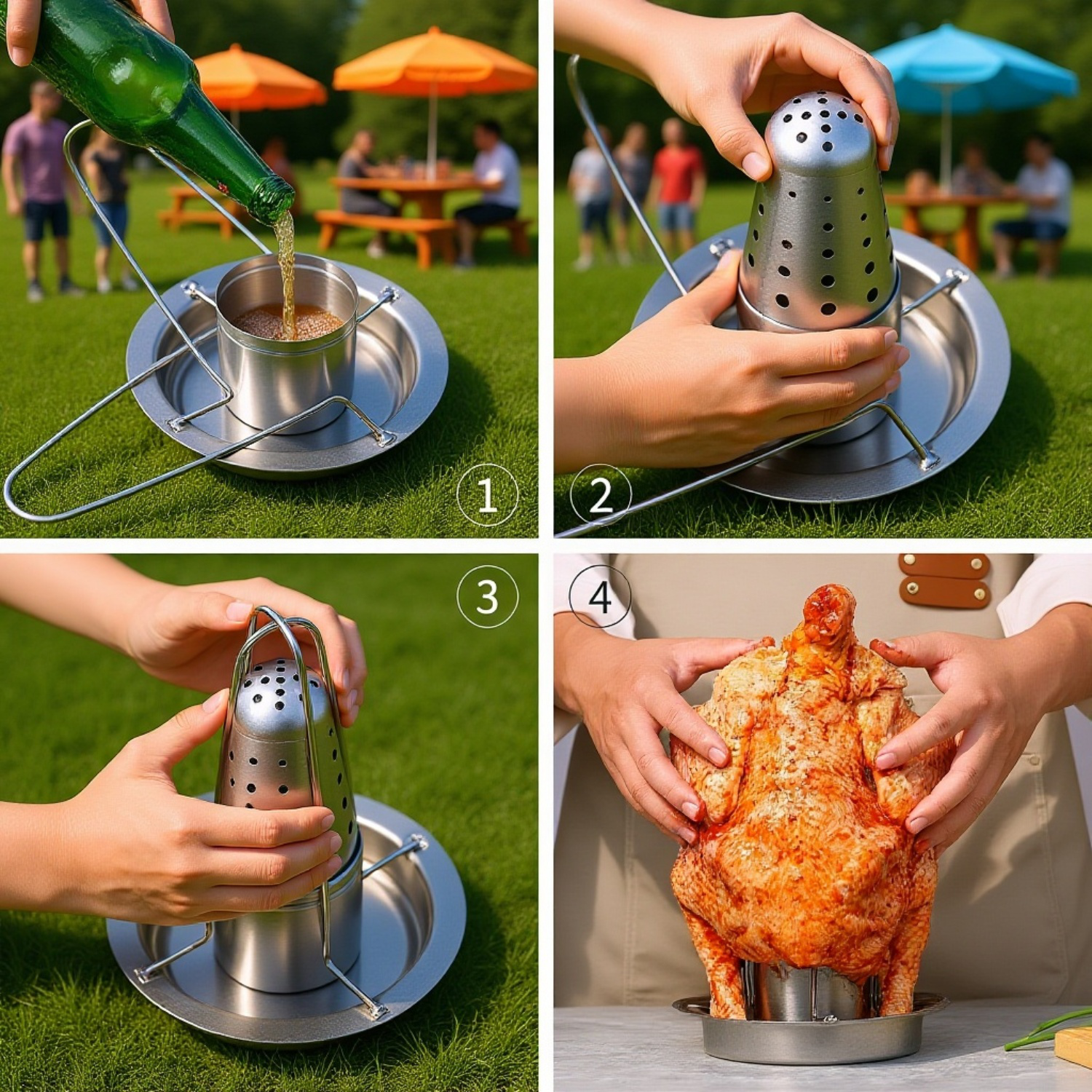 高耐久素材のチキングリル詳細