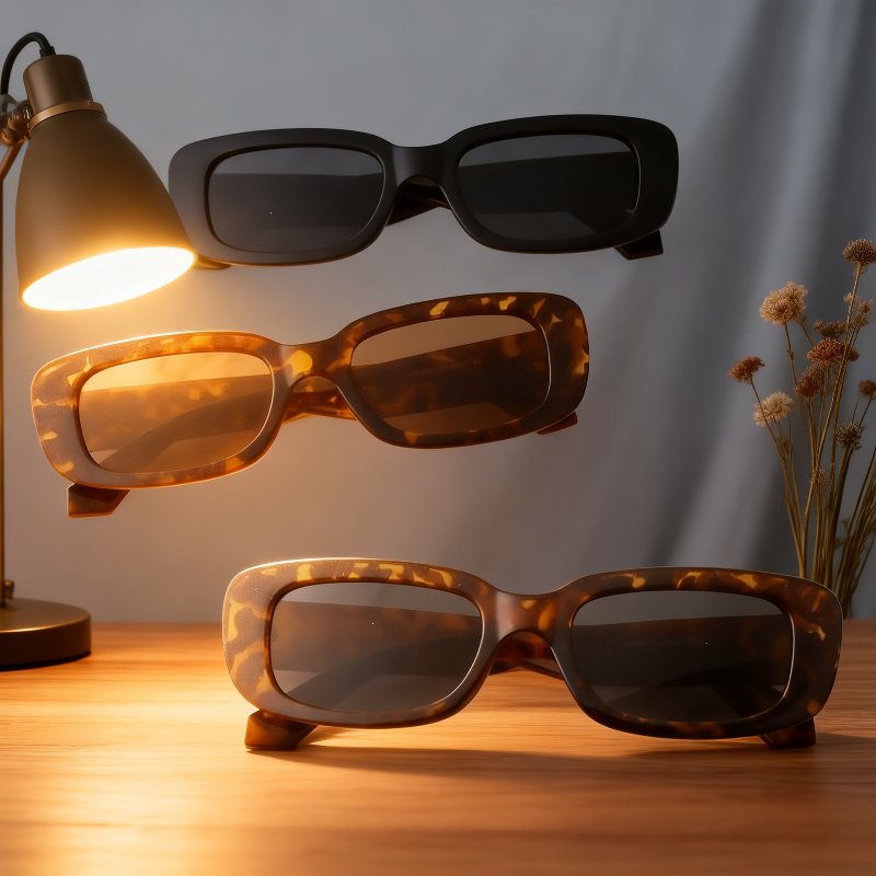 Retro Punk Small Frame Sunglasses Unisex