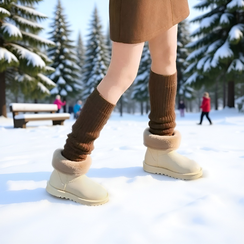 기모 면화 여성 방수 신발 전면 이미지