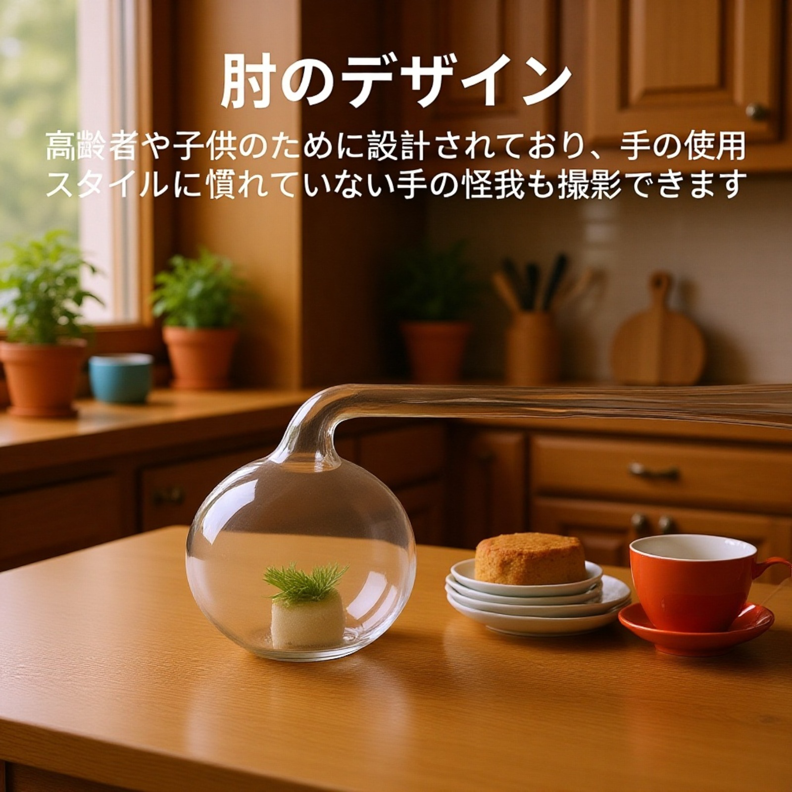 柔軟な持ち手の寝たきり用食事スプーン