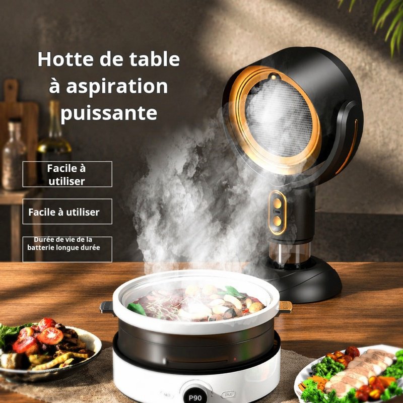 Hotte aspirante portable de bureau