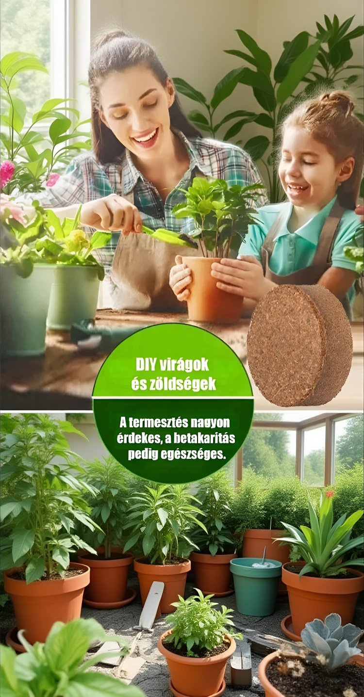 Kókuszrost talaj használata ültetéshez