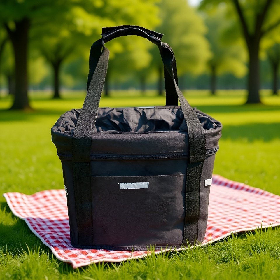 Detachable bike basket for groceries and essentials
