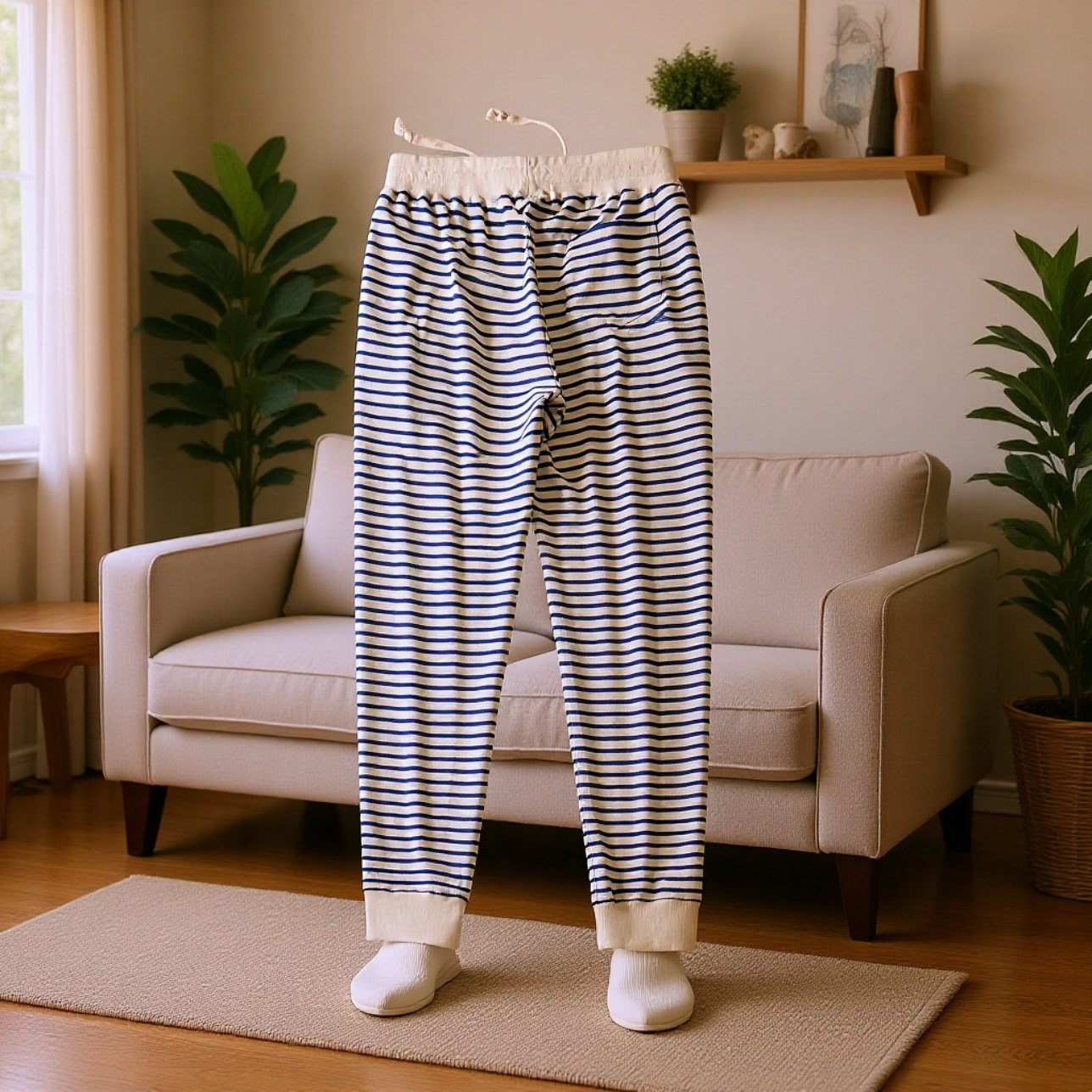 快適な履き心地のゆったりジョガーパンツ