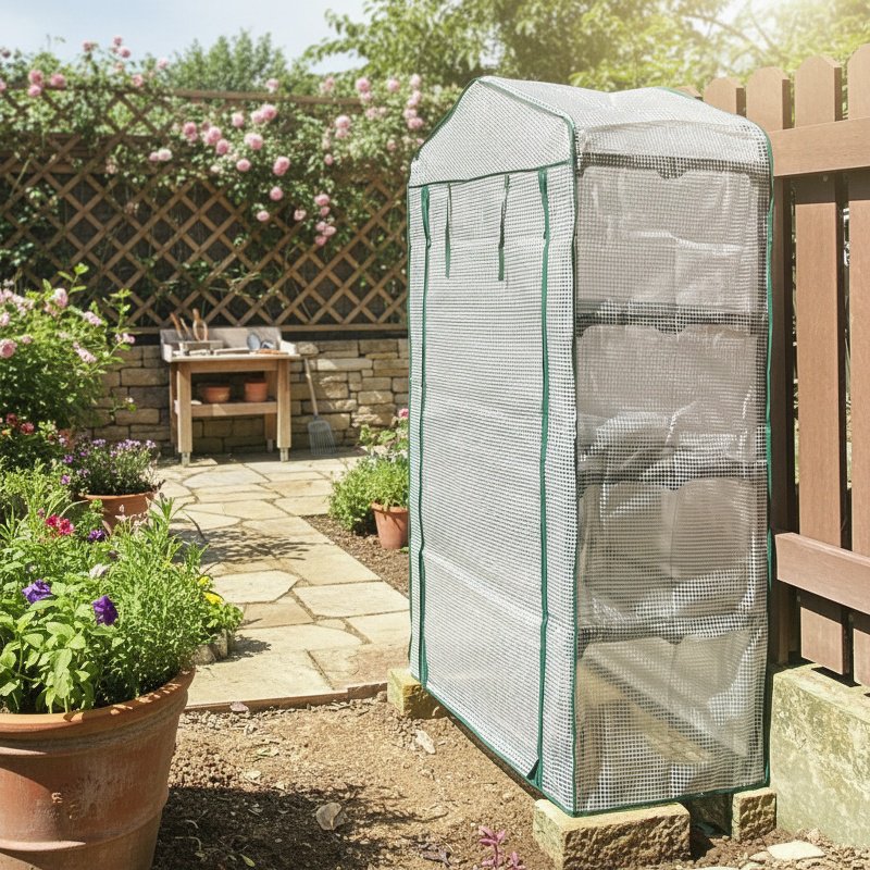 Serre domestique antigel pour balcon, jardin et cour