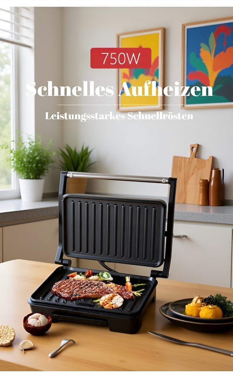 Knusprige Sandwiches aus dem Sandwichmaker