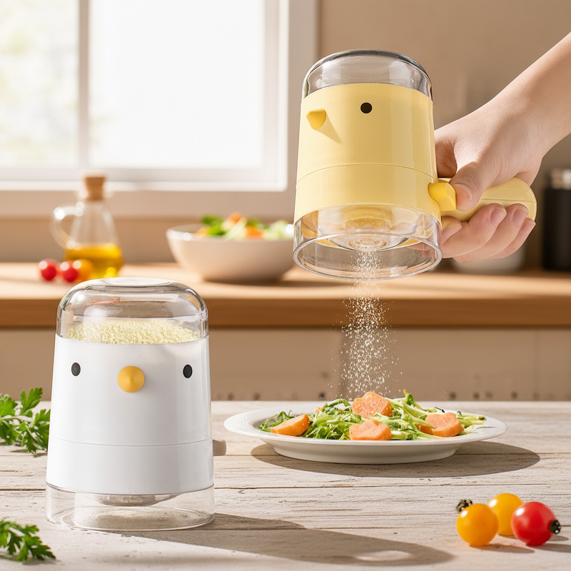 Cartoon-shaped Moisture-proof Airtight Seasoning Container
