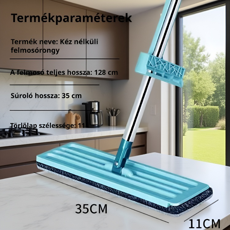 Gyors és alapos tisztítás csempe- és padlófelületen