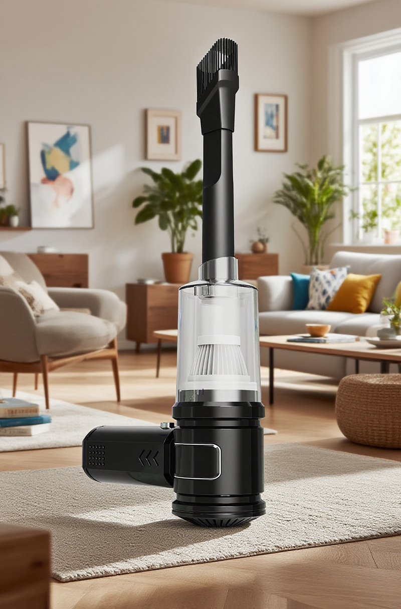 자동차 내부를 청소하는 차량용 청소기