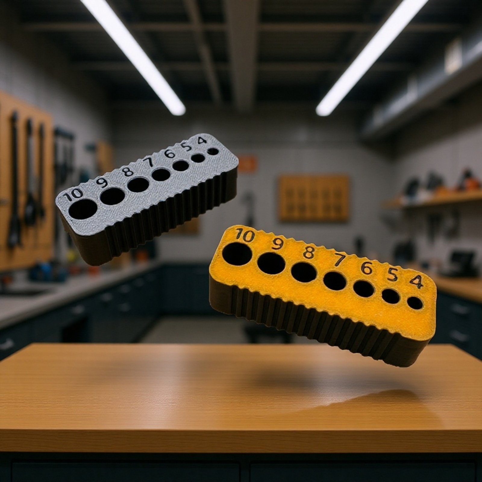 ตัวนำดอกสว่านเหมาะสำหรับดอกสว่านขนาด 4 มม. ถึง 10 มม.