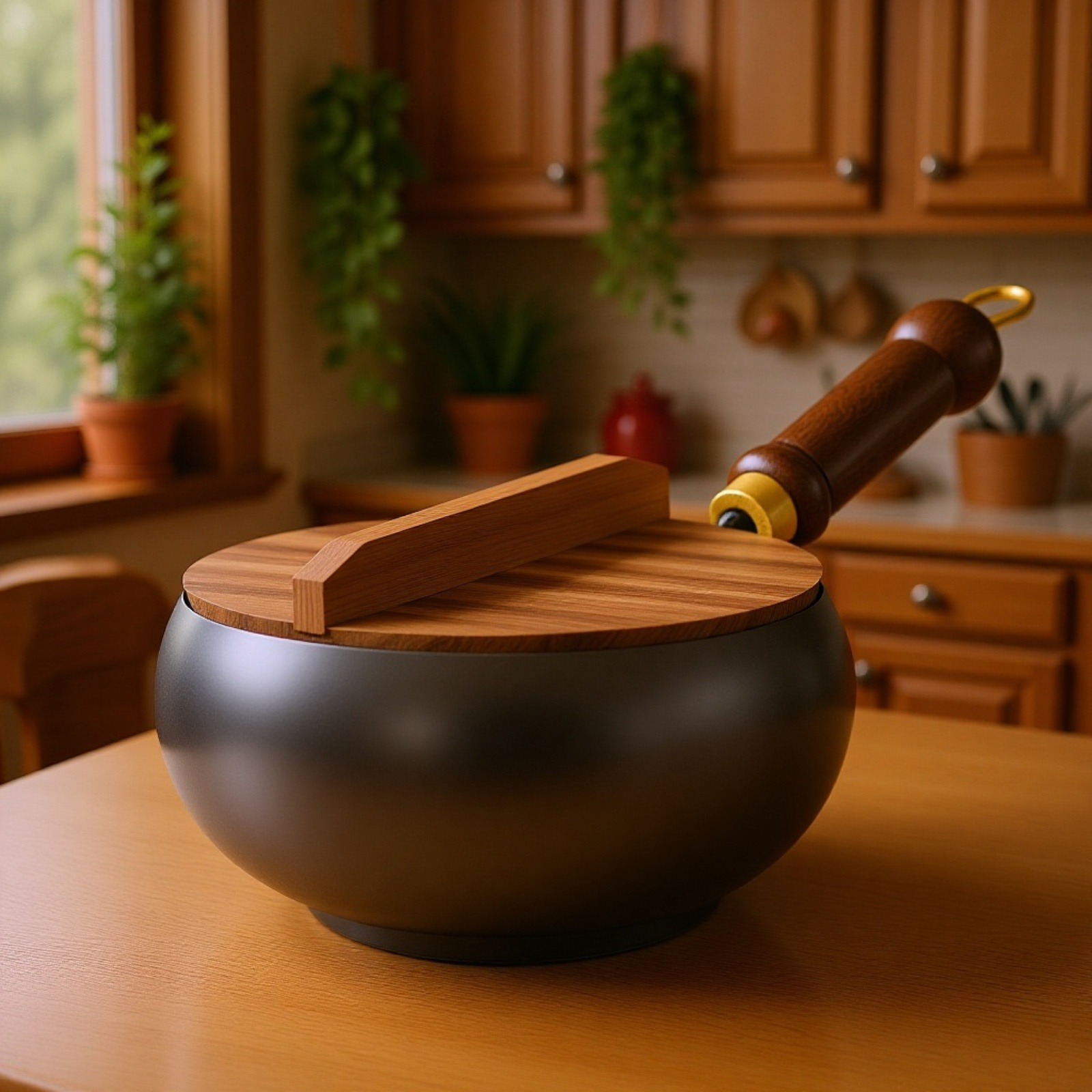 古代の大きな腹鍋張丘ノンスティック鉄鍋小さなフライパン炒めシチュー24CM小さな鉄鍋