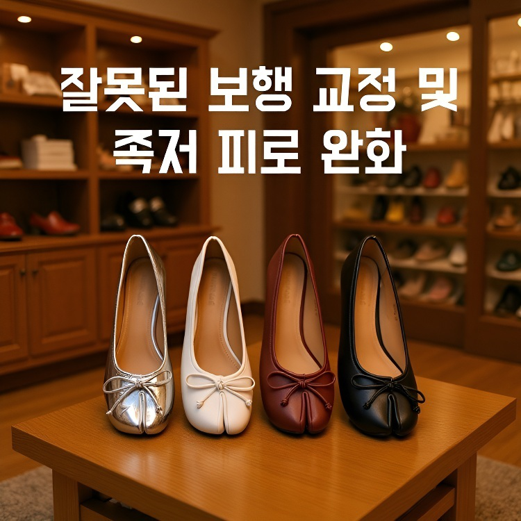 레트로 리본 캐주얼 슈즈